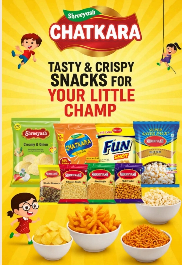 Shreeyash Namkeens (Corn Flakes Mix, Dum Biryani, Katori, Chatkara) view 2